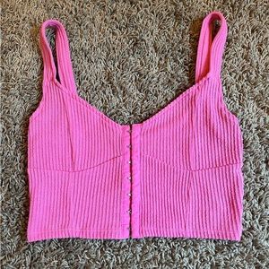 xsmall hot pink top